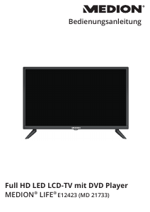 Bedienungsanleitung Medion LIFE E12423 (MD 21733) LED fernseher