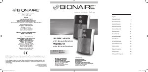 Manuál Bionaire BFH910 Topení