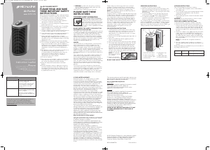 Handleiding Bionaire BAP414-CN Luchtreiniger