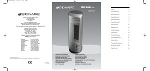Bedienungsanleitung Bionaire BMT01 Ventilator