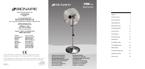 Manuale Bionaire BASF40LM Ventilatore