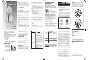 Handleiding Bionaire BU5110-CN Luchtbevochtiger