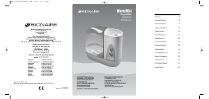 Handleiding Bionaire BWM5075 Luchtbevochtiger