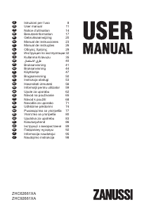 Manual Zanussi ZHC62661XA Exaustor