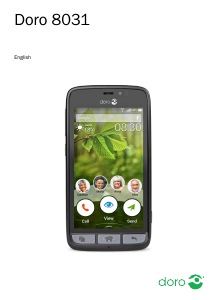 Bedienungsanleitung Doro 8031 Handy