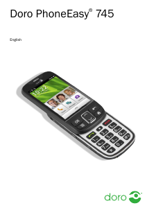 Bedienungsanleitung Doro PhoneEasy 745 Handy