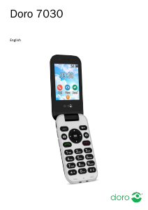 Manual Doro 7030 Mobile Phone