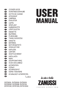 Manual Zanussi ZHT610N Exaustor