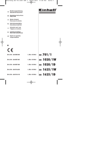 Instrukcja Einhell SB 701/1 Wiertarka stołowa