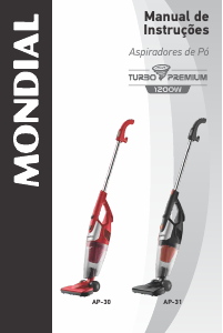 Manual Mondial AP-31 Turbo Premium Aspirador