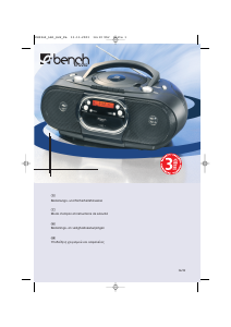 Mode d’emploi E-Bench KH 2262 Stéréo