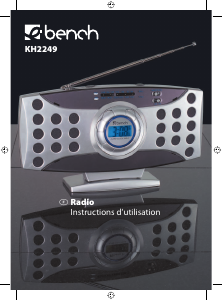 Mode d’emploi E-Bench KH 2249 Radio