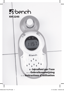 Handleiding E-Bench KH 2245 Radio