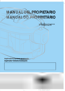 Manual LG V-KC282HTUQ Aspirador