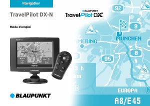 Mode d’emploi Blaupunkt TravelPilot DX-N Système de navigation