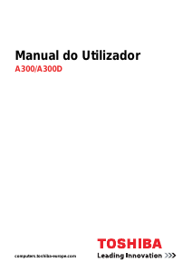 Manual Toshiba A300 Satellite Computador portátil