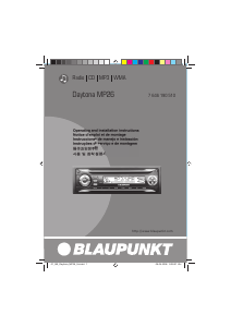 Manual Blaupunkt Daytona MP26 Car Radio