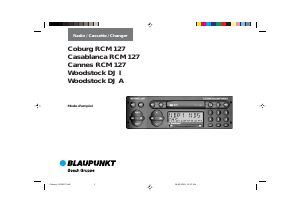 Mode d’emploi Blaupunkt Casablanca RCM 127 Autoradio