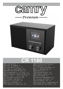 Mode d’emploi Camry CR 1180 Radio