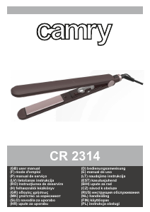 Instrukcja Camry CR 2314 Prostownica