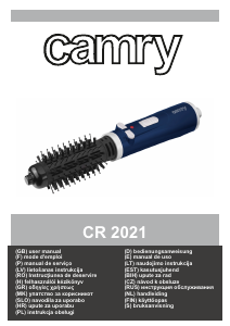 Bruksanvisning Camry CR 2021 Locktång