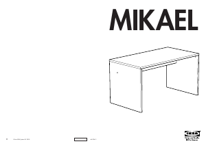Руководство IKEA MIKAEL Письменный стол