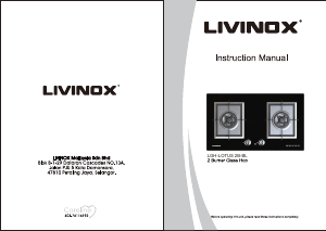 Manual Livinox LGH-LOTUS 2B-BL Hob