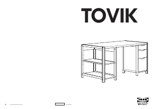 Bruksanvisning IKEA TOVIK Skrivbord