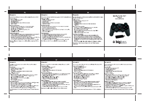 Mode d’emploi Bigben Wireless Pad (PlayStation 3) Contrôleur de jeu