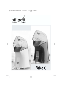 Manual Bifinett KH 830 Popcorn Machine