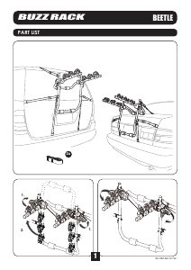 Manual de uso Buzz Rack Beetle Porta bicicleta