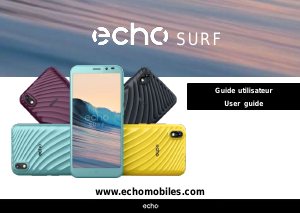 Mode d’emploi Echo Surf Téléphone portable