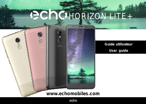 Mode d’emploi Echo Horizon Lite+ Téléphone portable
