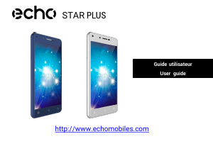 Mode d’emploi Echo Star Plus Téléphone portable