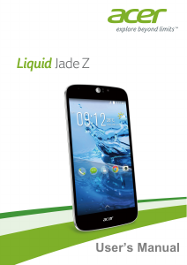 Handleiding Acer Liquid Jade Z Mobiele telefoon