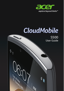 Handleiding Acer S500 CloudMobile Mobiele telefoon