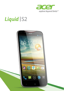 Handleiding Acer Liquid S2 Mobiele telefoon