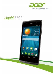 Manual Acer Liquid Z500 Mobile Phone