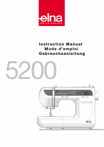 Manual Elna 5200 Sewing Machine