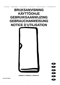 Mode d’emploi Electrolux ER8896CG Réfrigérateur