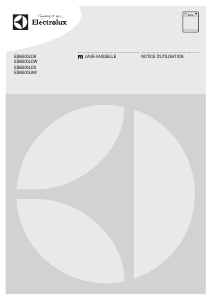 Mode d’emploi Electrolux ESI6500LOK Lave-vaisselle