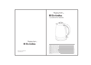 Mode d’emploi Electrolux EEWA955C Bouilloire
