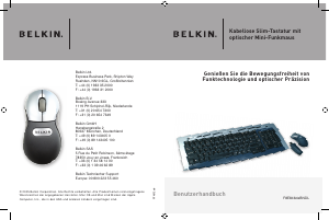 Bedienungsanleitung Belkin F8E846deBNDL Tastatur