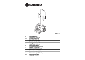 Manual Gardena 2634 Enrolador de mangueira
