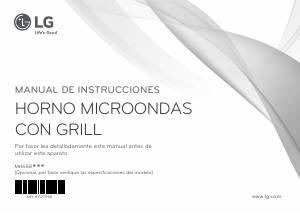 Manual de uso LG MH6883BAK Microondas