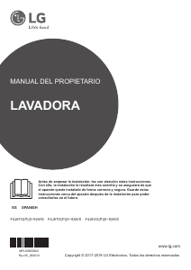 Manual de uso LG F4J6TG1W Lavadora