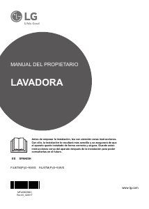 Manual de uso LG F4J6TM0WC Lavadora