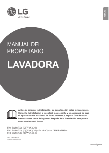 Manual de uso LG FH2B8TMSH Lavadora
