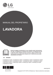 Manual de uso LG F2J5HN3W Lavadora
