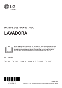 Manual de uso LG F4WV710P2T Lavadora